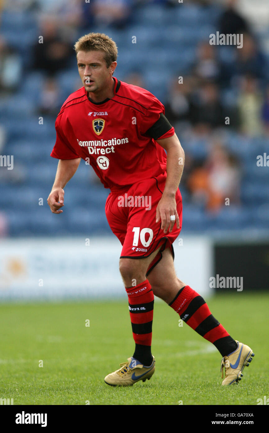 Calcio - Friendly - Stockport County v Cardiff City - Edgeley Park Foto Stock