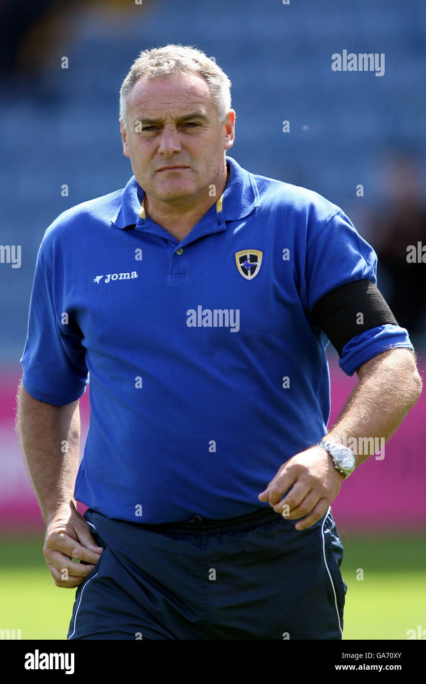 Calcio - Friendly - Stockport County v Cardiff City - Edgeley Park Foto Stock