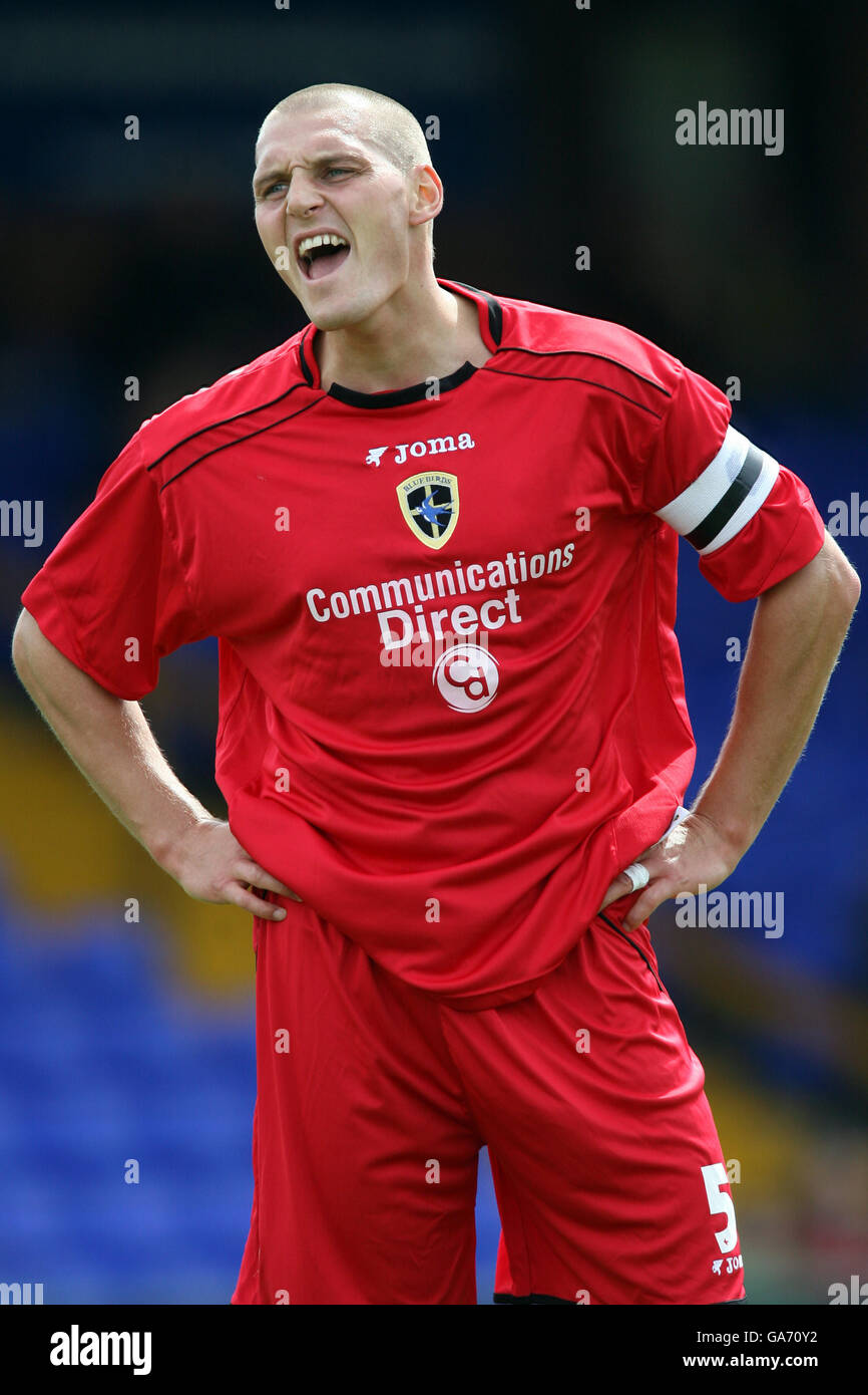 Calcio - Friendly - Stockport County v Cardiff City - Edgeley Park Foto Stock