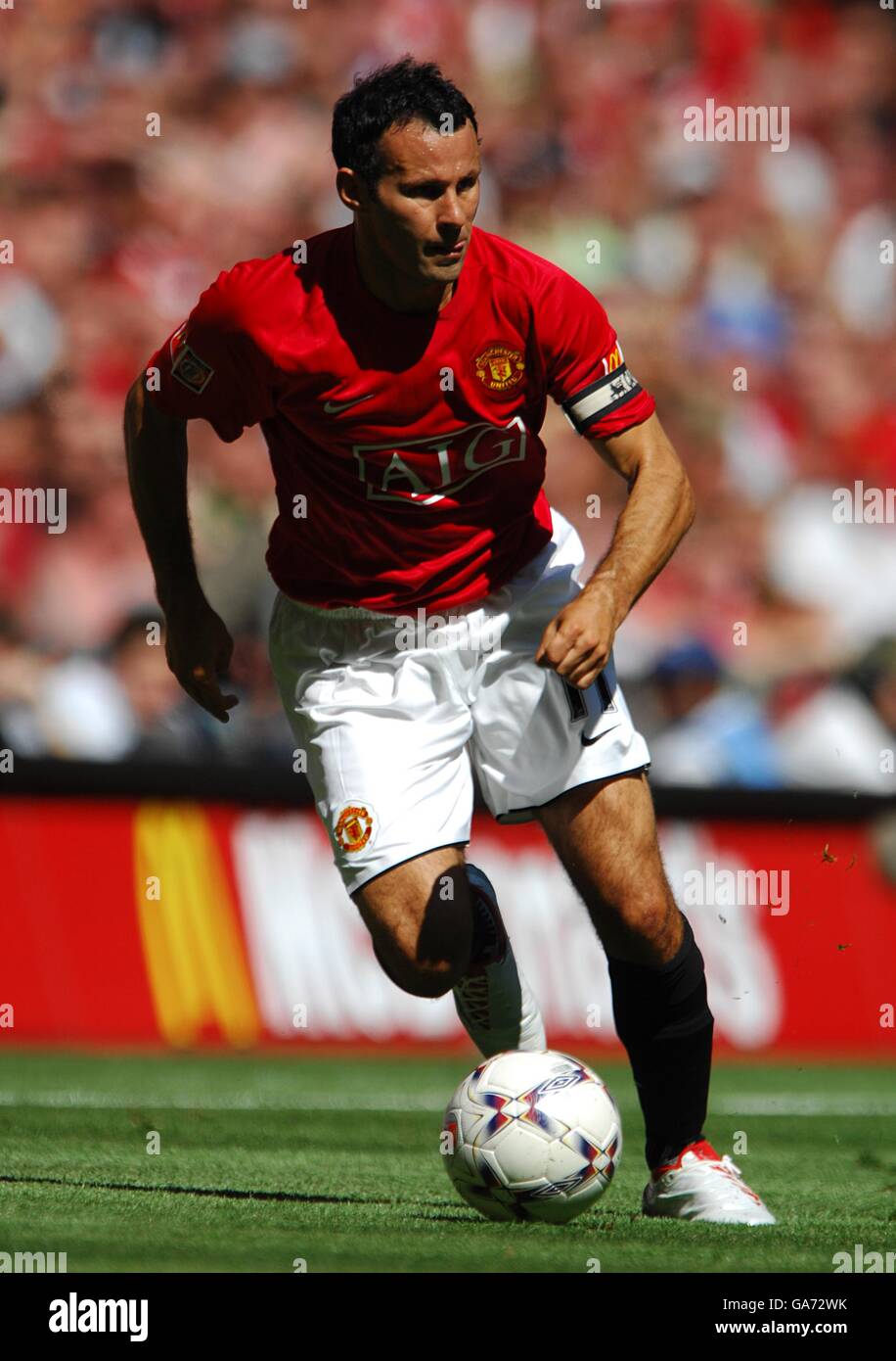 Calcio - Community Shield - Chelsea v Manchester United - Stadio di Wembley. Ryan Giggs, Manchester United Foto Stock