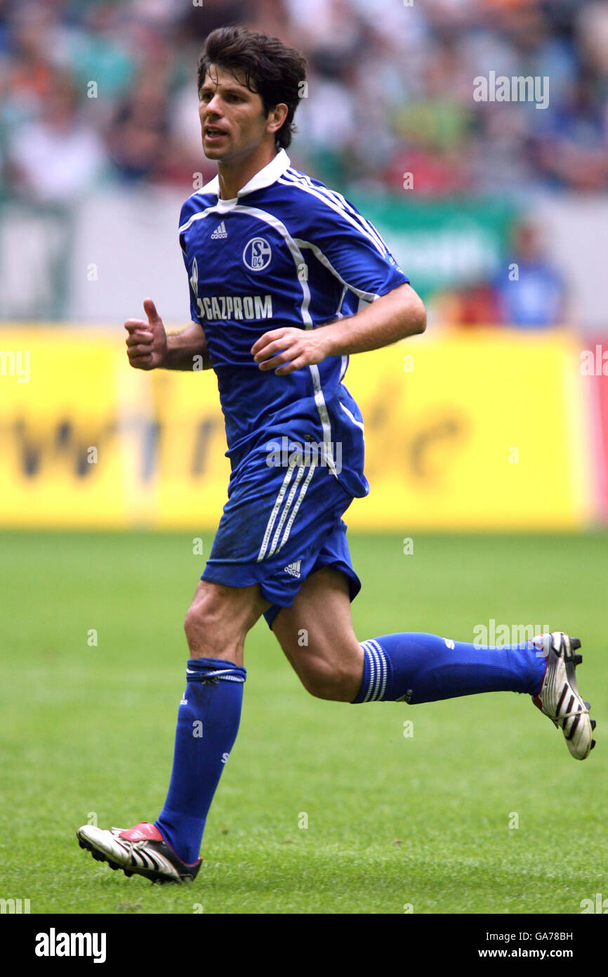 Calcio - Premiere League Cup - Quarti di Finale - Schalke 04 v Karlsruher SC - LTU Arena Foto Stock