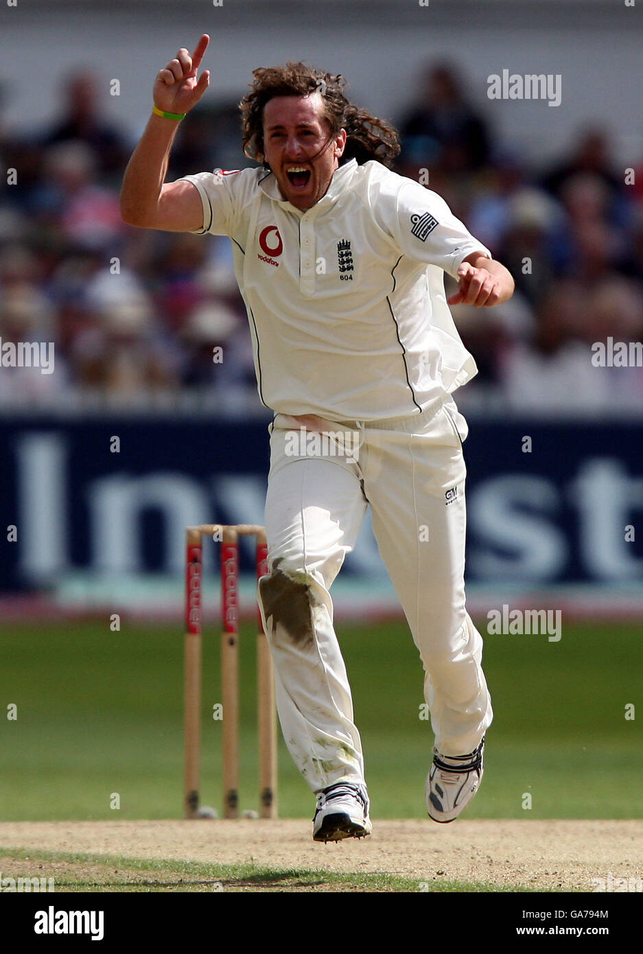 Cricket - npower Seconda prova - Inghilterra v India - Giorno 3 - Trent Bridge Foto Stock