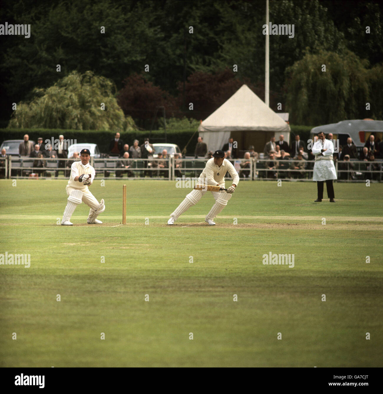 Cricket - grillo della contea di Essex v Kent - Romford Foto Stock