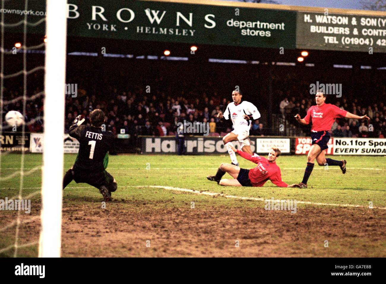 Calcio - FA Cup quarto round - York City v Fulham Foto Stock