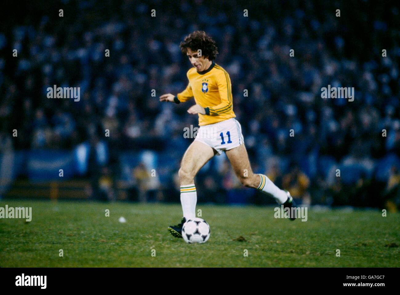 Calcio - Coppa del mondo Argentina 78 - Gruppo B - Brasile / Argentina. Dirceu, Brasile Foto Stock