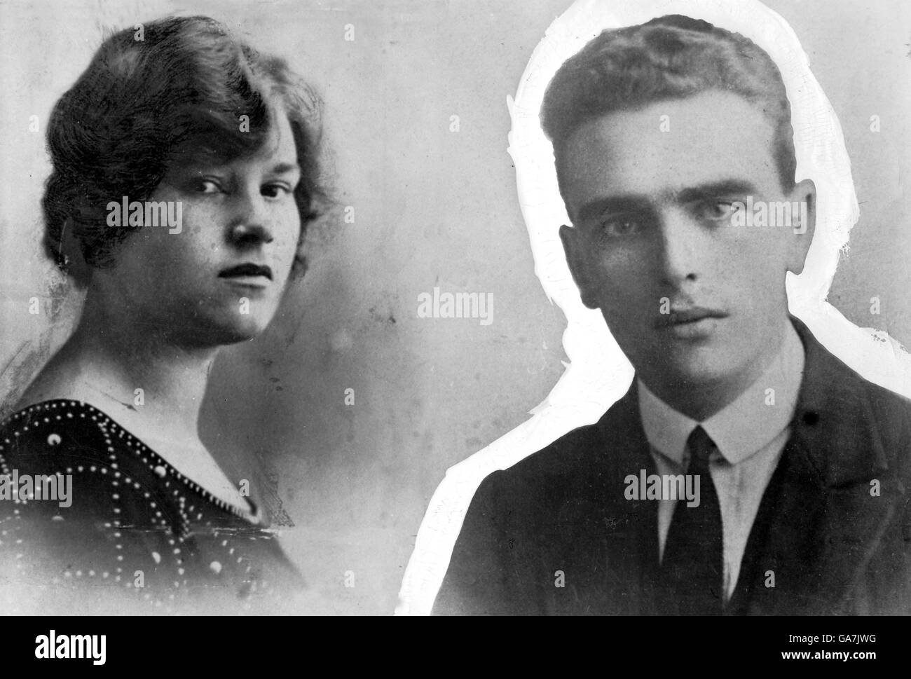 Tagli di Edith Thompson e del suo amante e co-murdere, Frederick Bywater Foto Stock