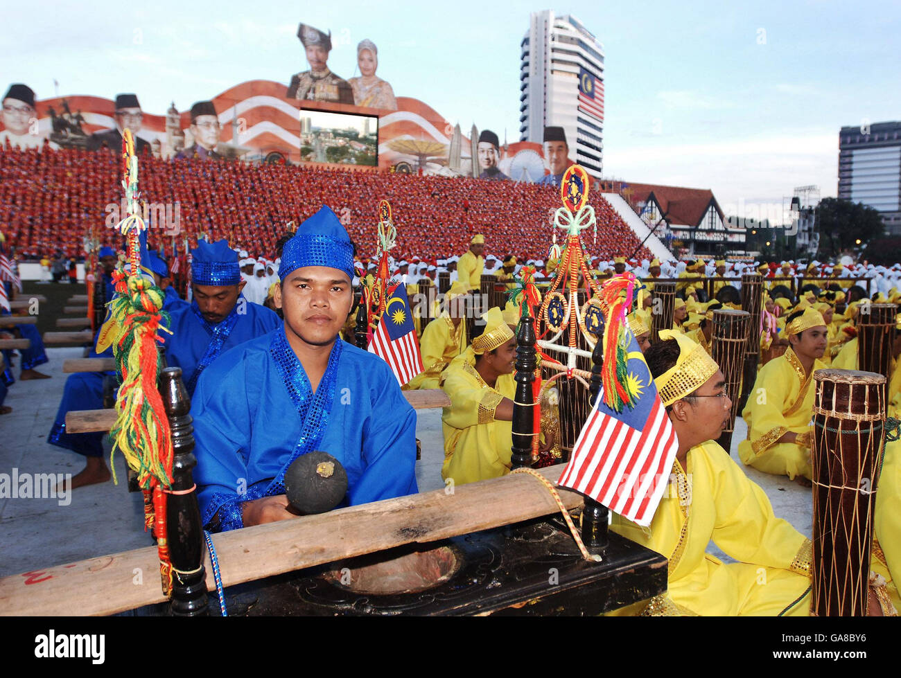 Il duca di York in Malaysia Foto Stock