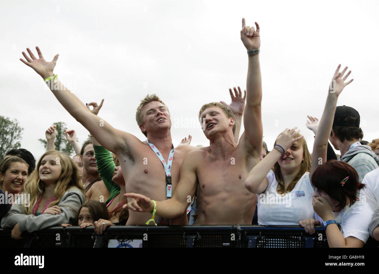 V Festival 2007 Foto Stock