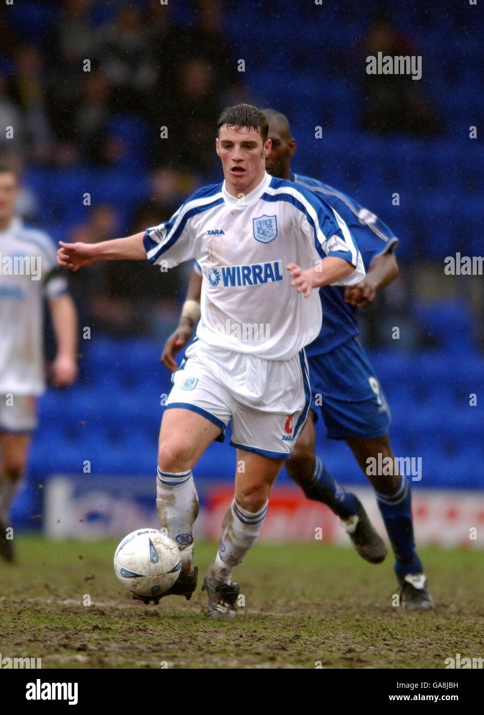 Calcio - AXA sponsorizzato FA Cup - Round 4 - Tranmere Rovers v Cardiff City Foto Stock