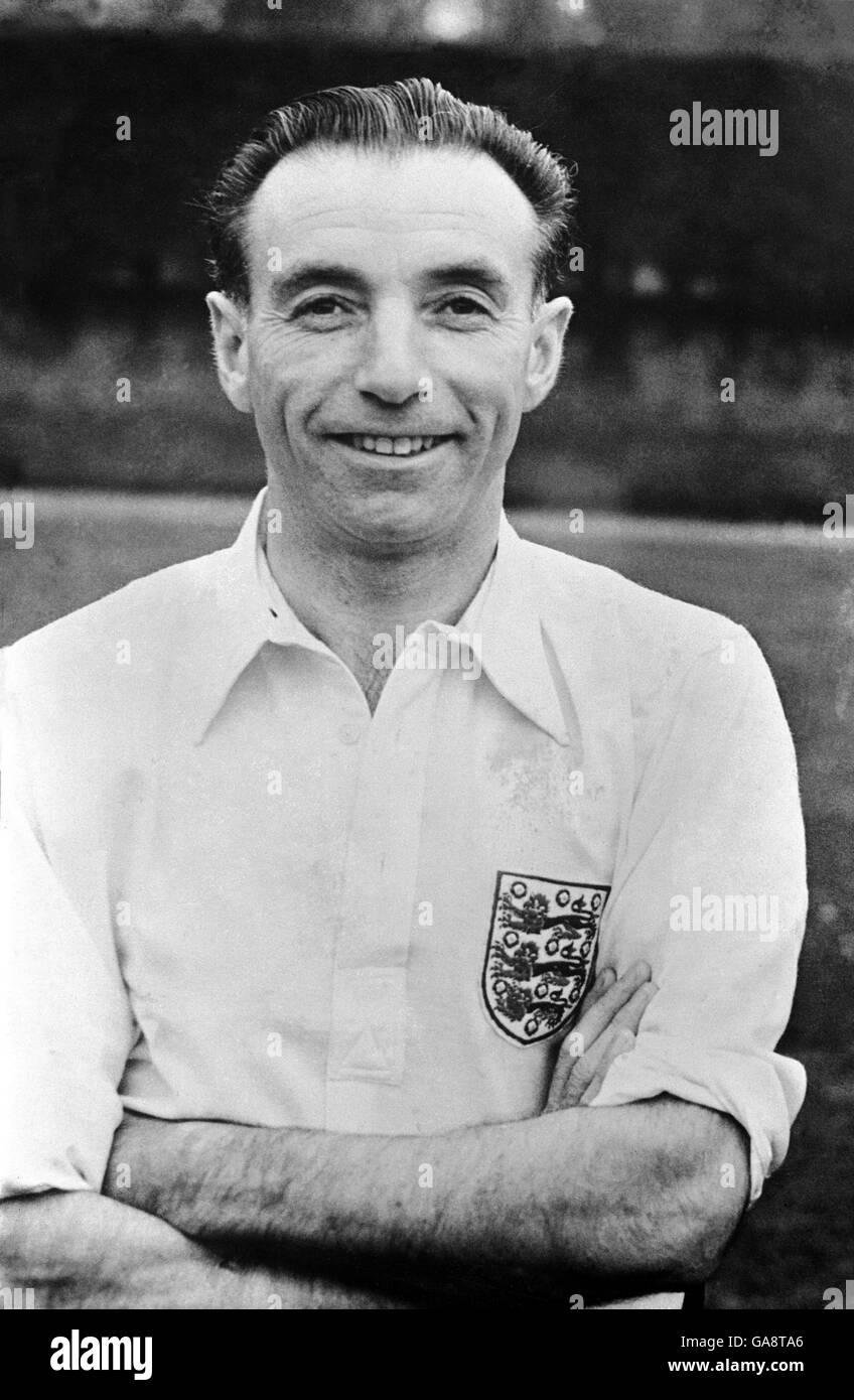 Calcio - amichevole - Inghilterra / Ungheria - Inghilterra Photocall. Stanley Matthews, Inghilterra Foto Stock