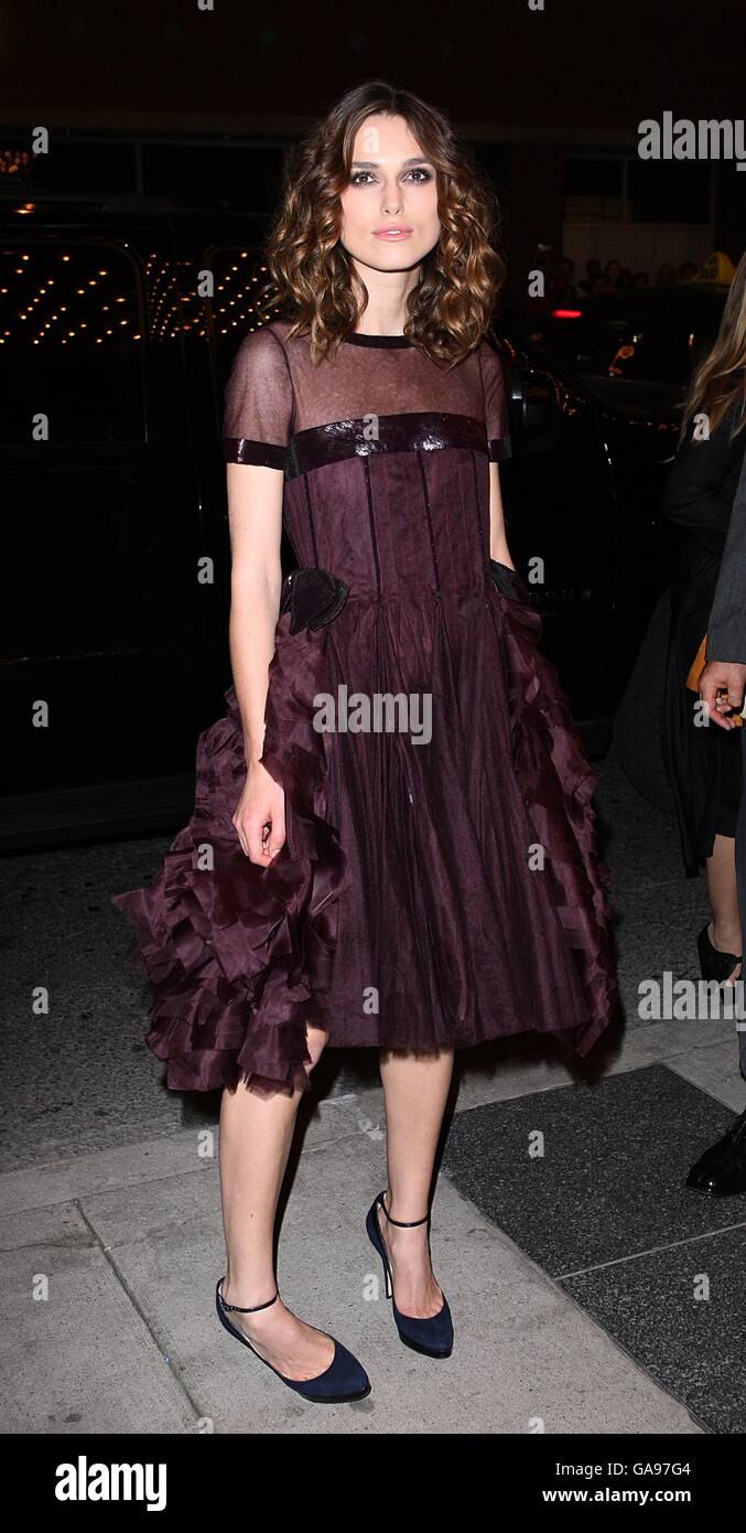 Keira Knightley al primo Espiement al 32mo Festival Internazionale del Cinema di Toronto, Canada Foto Stock