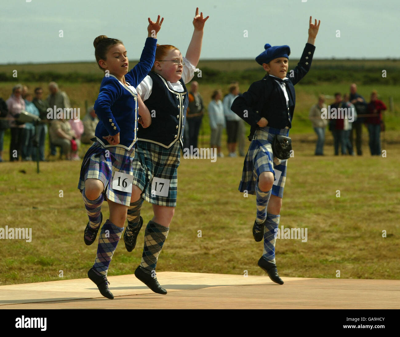 Mey Highland Games Foto Stock