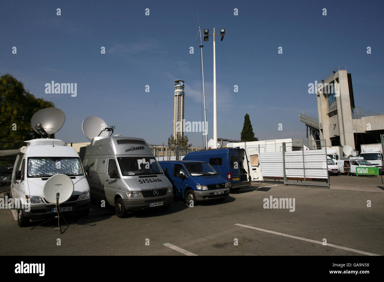 Rugby Union - IRB Rugby World Cup 2007 - Pool C - Italia v Romania - Stade Velodrome Foto Stock