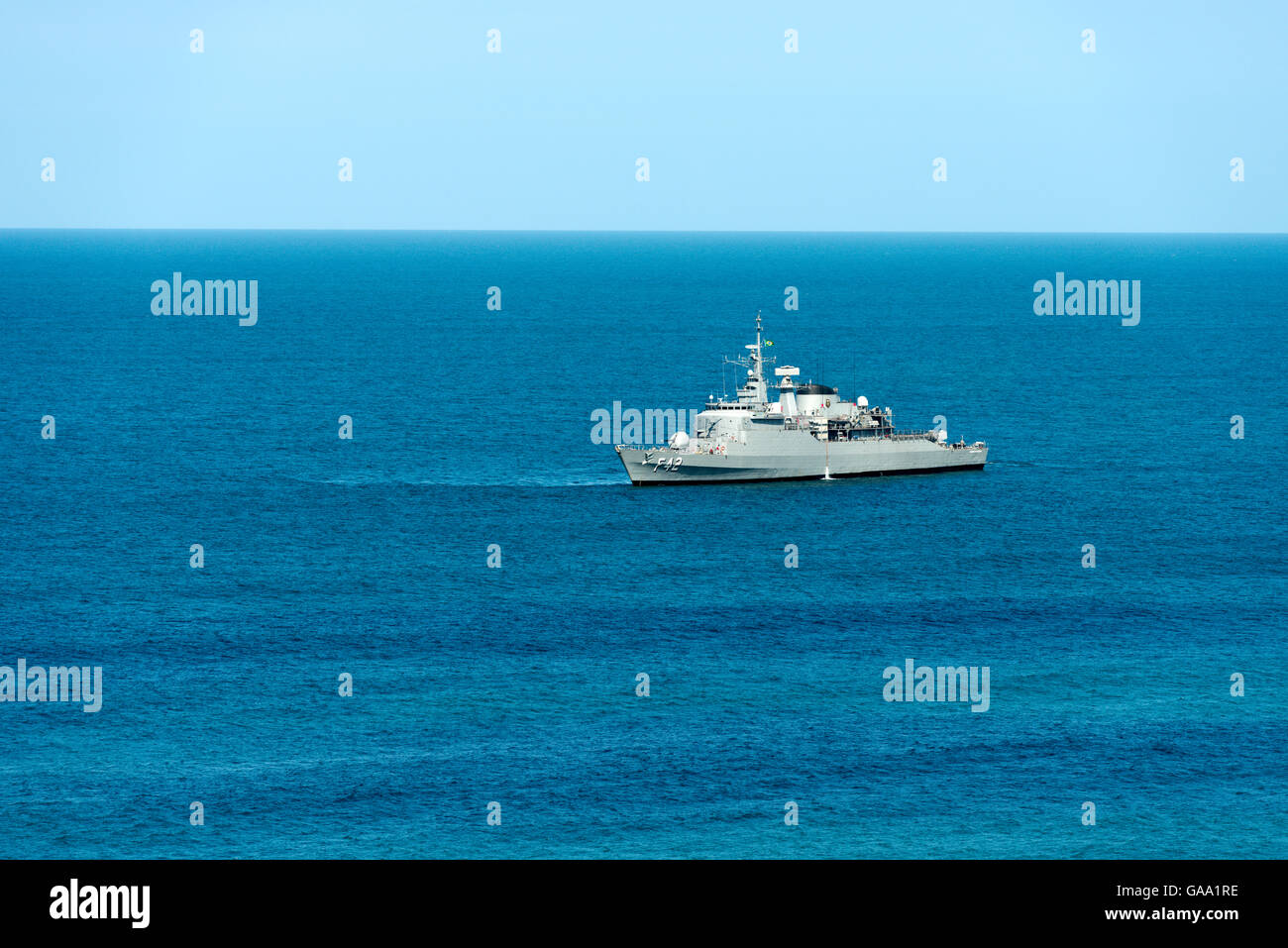 Rio de Janeiro, Brasile, 4 Ago, 2016. Le misure di sicurezza adottate dal governo durante il rituale della Torcia Olimpica a Rio de Janeiro in Brasile. Credito: KarinaTkach/Alamy Live News Foto Stock