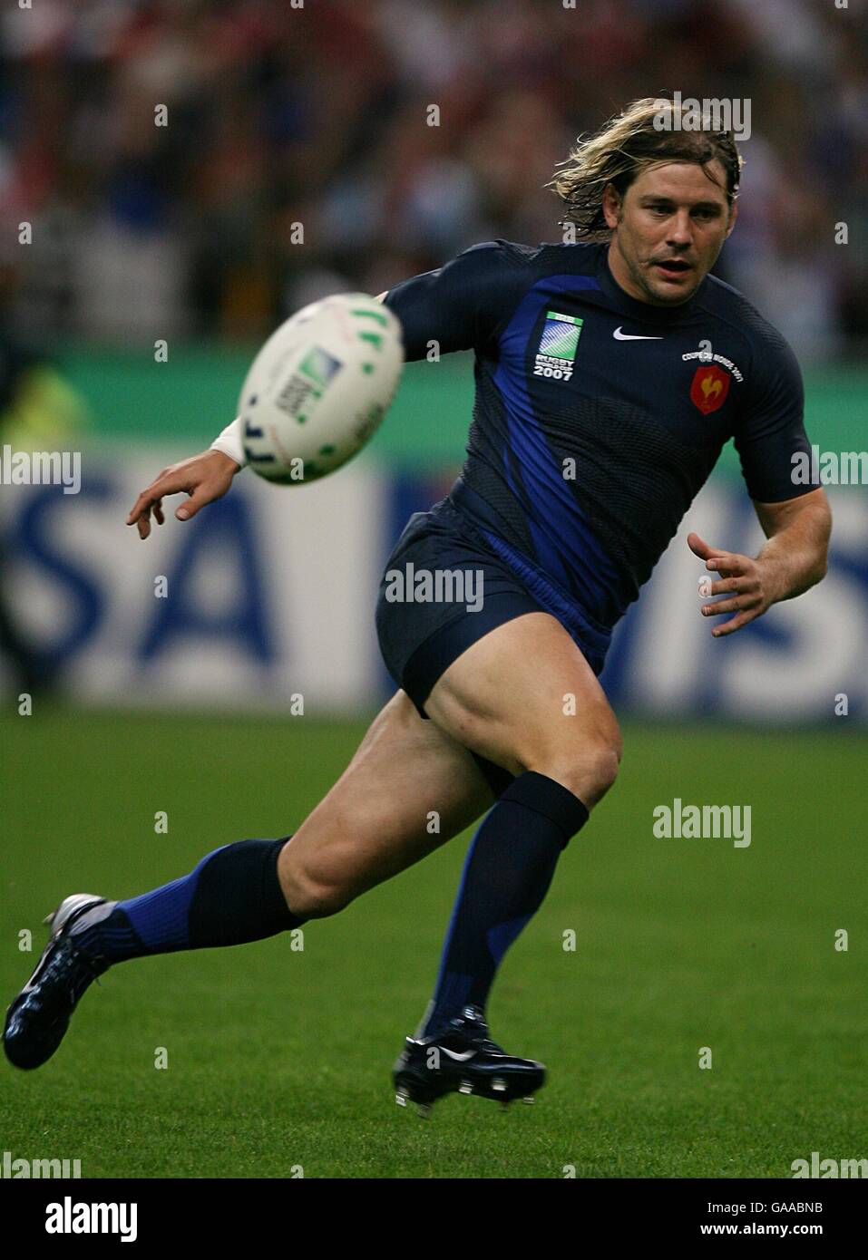 Rugby Union - IRB Rugby World Cup 2007 - Pool D - Francia contro Argentina - Stade De France. Cedric Heymans, Francia Foto Stock