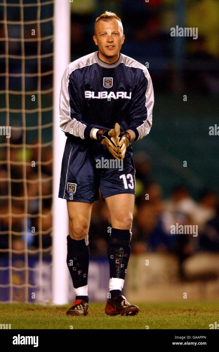 Calcio - Nationwide League Division uno - Coventry City / Millwall. Magnus Hedman, portiere della città di Coventry Foto Stock