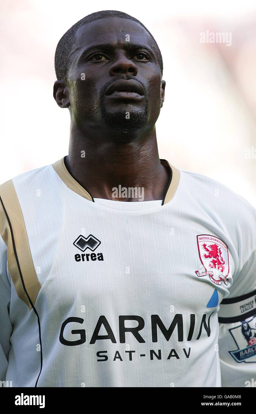 Calcio - Barclays Premier League - West Ham United - Middlesbrough - Upton Park. George Boateng, Middlesbrough Foto Stock