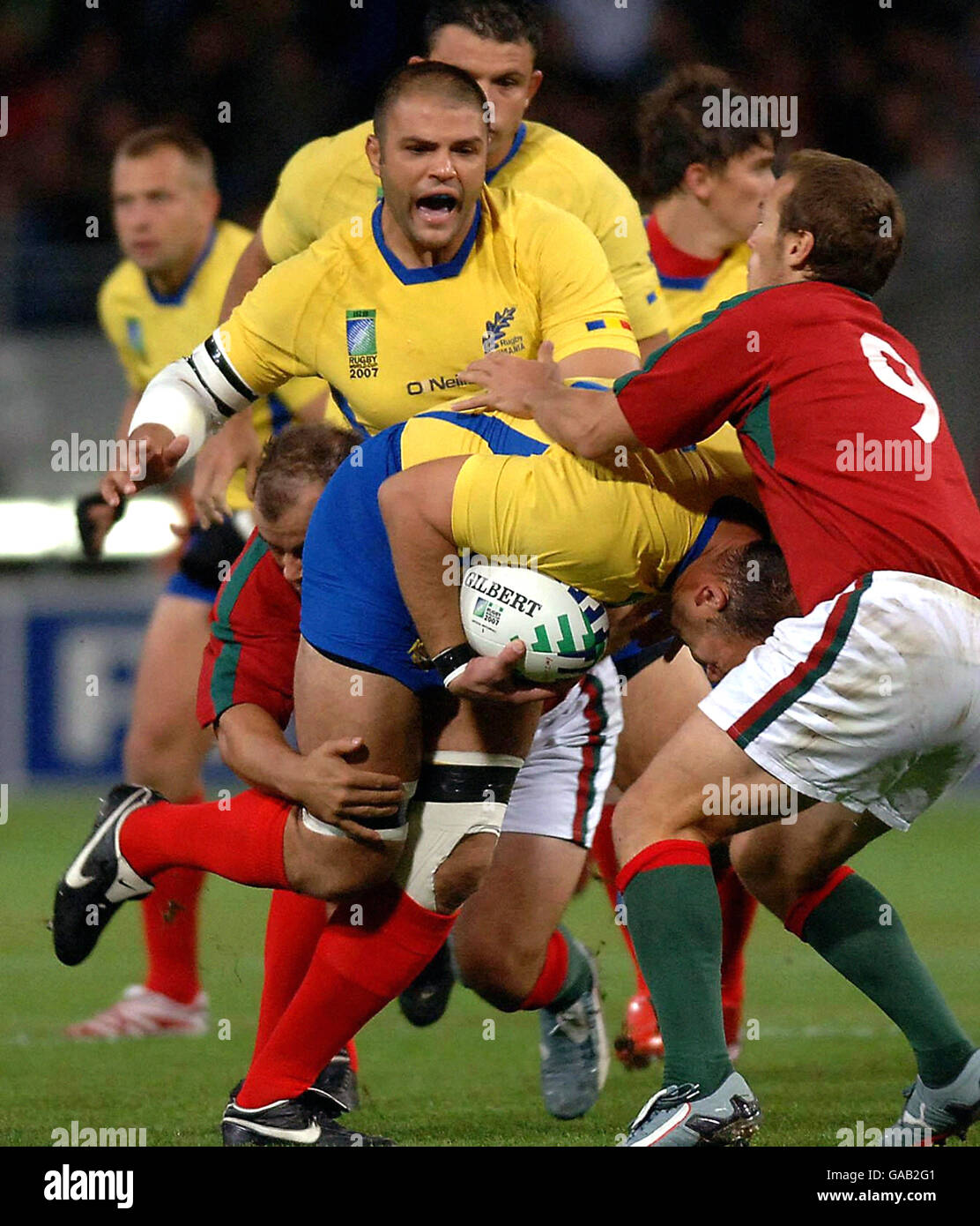 Rugby Union - IRB Rugby World Cup 2007 - Pool C - Romania v Portogallo - Le  Stade Foto stock - Alamy