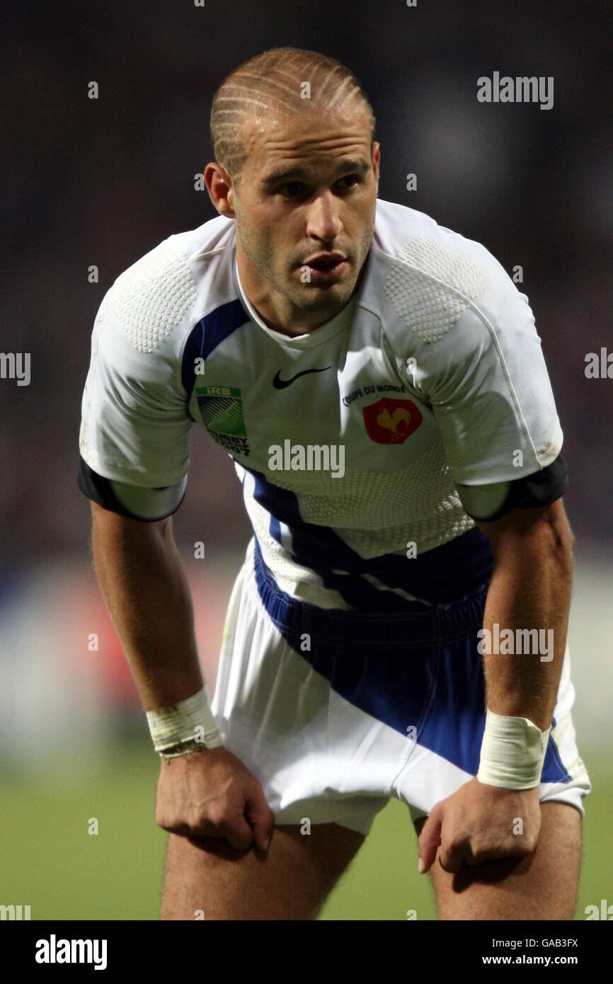 Rugby Union - IRB Rugby World Cup 2007 - Pool D - Francia / Namibia - le Stade. Frederic Michalak, Francia Foto Stock