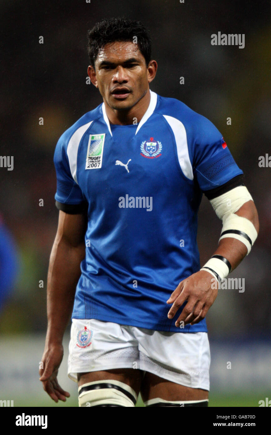 Rugby Union - IRB Rugby World Cup 2007 - Piscina A - Samoa v USA - Stade Geoffrey-Guichard Foto Stock