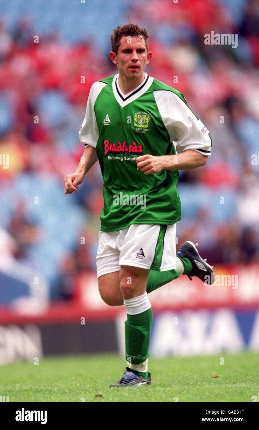 Calcio - Trofeo fa Umbro - finale - Stevenage Borough v Yeovil Town. Nick  Crittenden, Yeovil Town Foto stock - Alamy