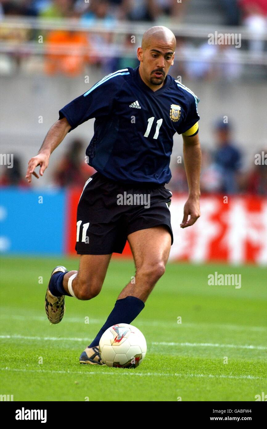 Juan veron argentina fifa world cup immagini e fotografie stock ad