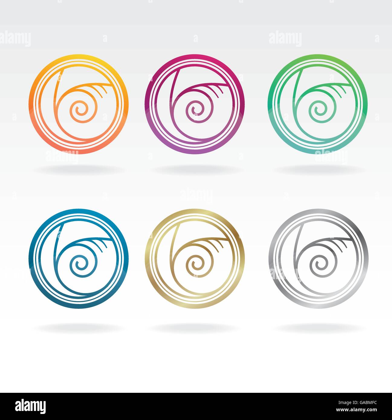Shell logo shell logo shell logo Immagini Vettoriali Stock - Alamy