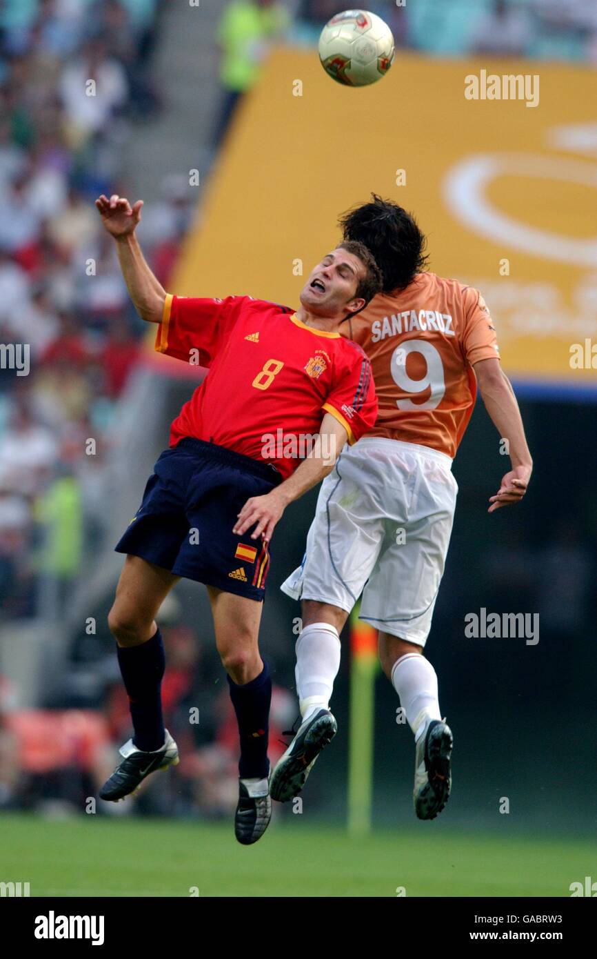 Calcio - Coppa del Mondo FIFA 2002 - Gruppo B - Spagna v Paraguay Foto Stock