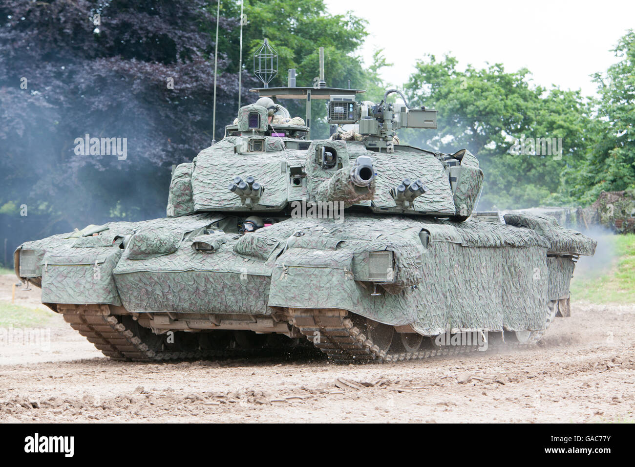 Serbatoio principale da battaglia Challenger 2 Foto Stock