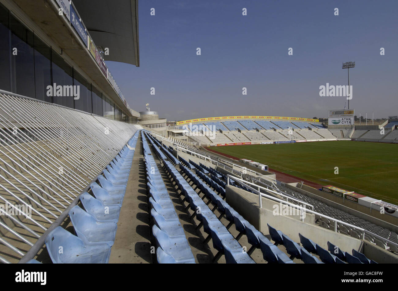Stadio Neo GSP Cipro Nicosia Lefkosia Foto stock - Alamy