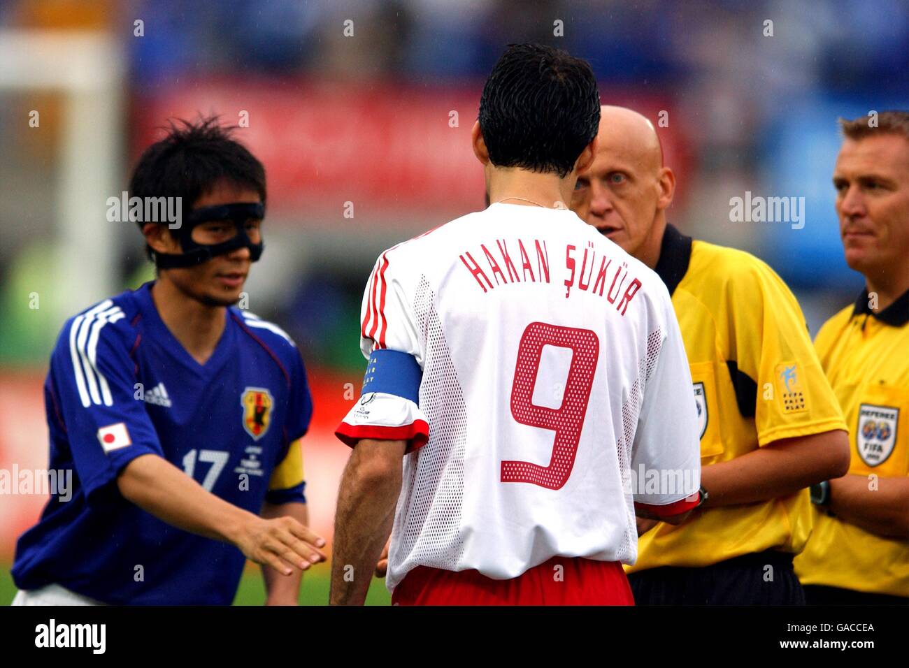 Calcio - Coppa del Mondo FIFA 2002 - Secondo round - Giappone v Turchia Foto Stock