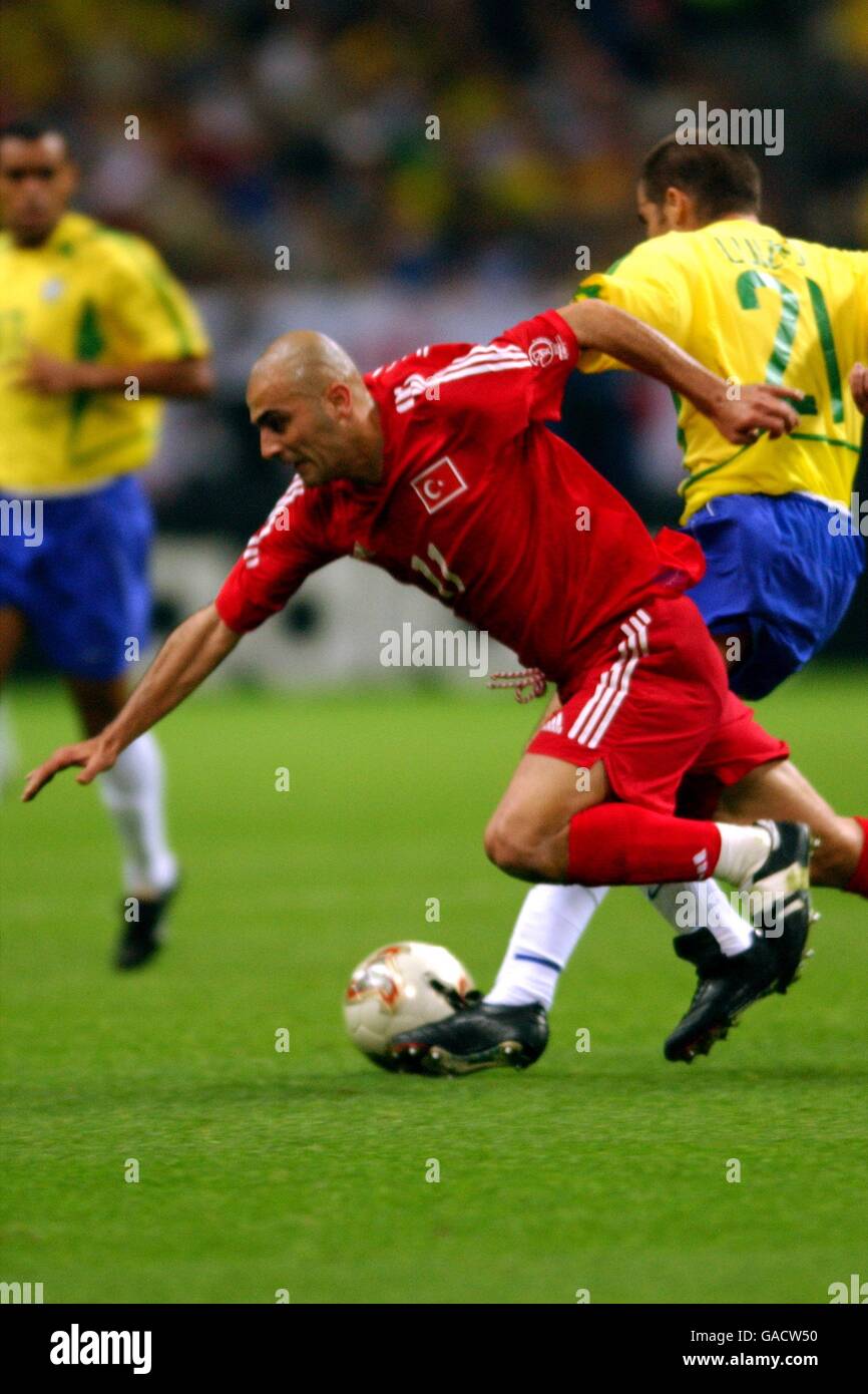 Calcio - Coppa del Mondo FIFA 2002 - Semi finale - Brasile v Turchia Foto Stock