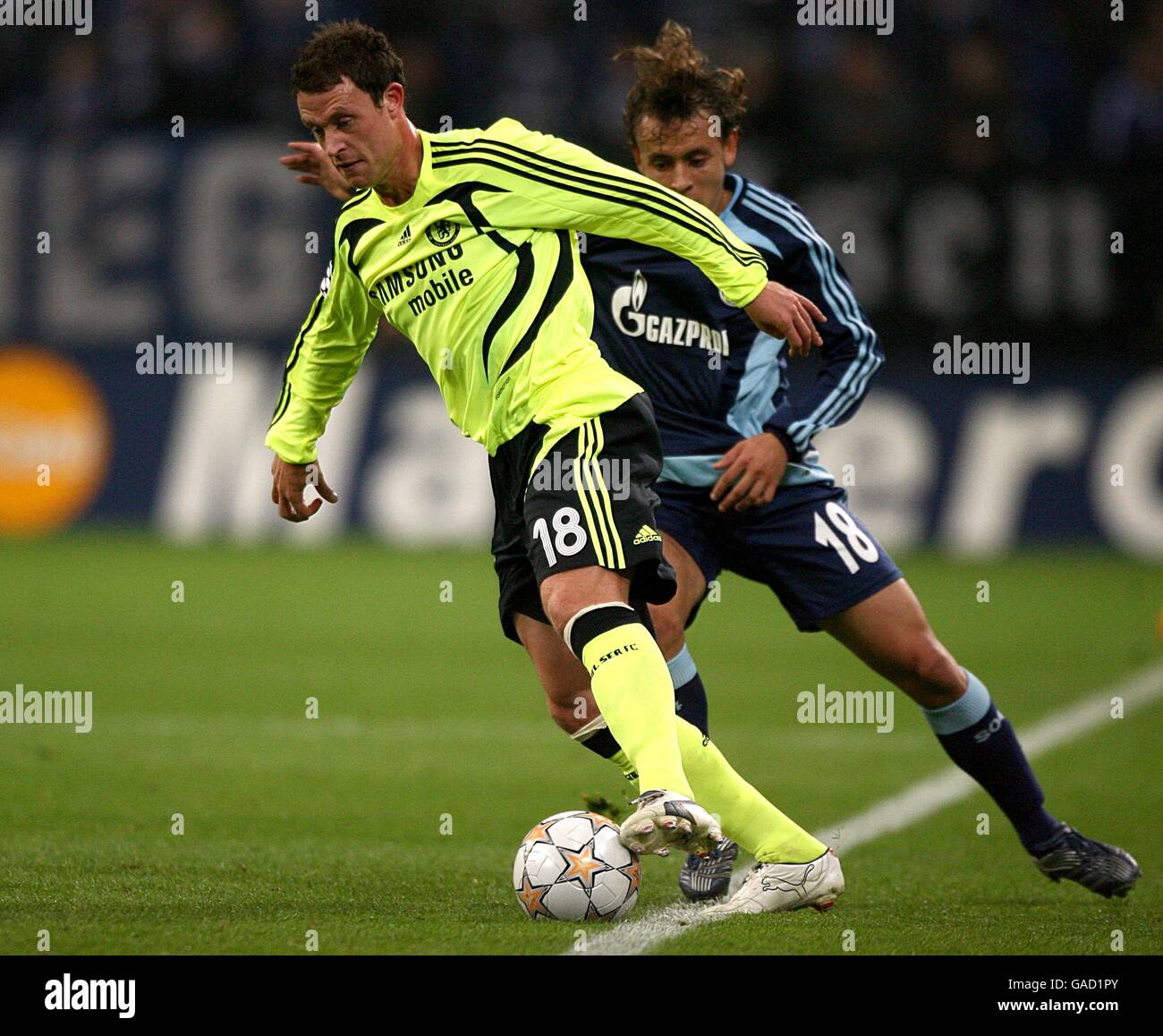 Soccer - UEFA Champions League - Gruppo B - Schalke 04 v Chelsea - AufSchalke Arena Foto Stock
