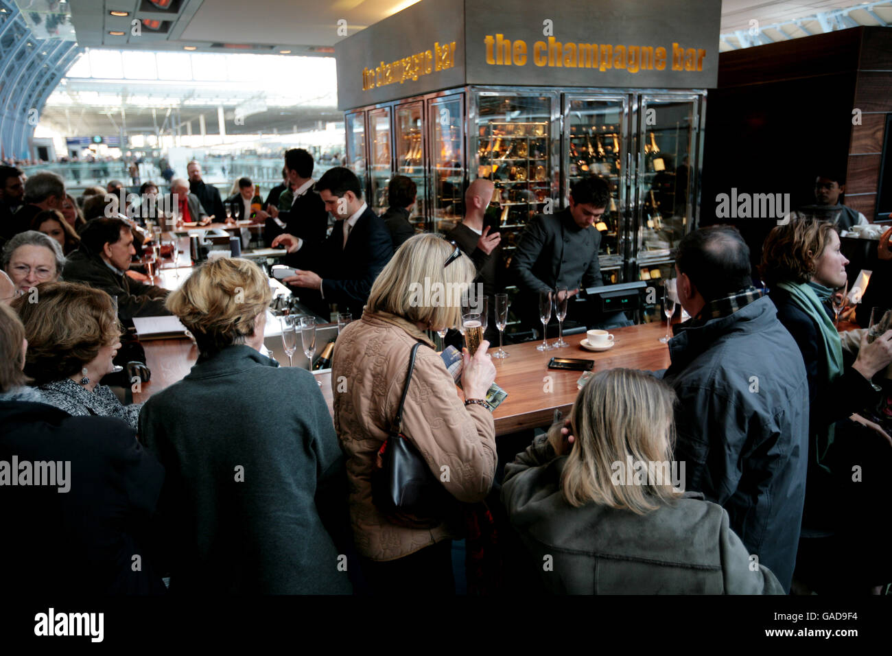 Eurostar apre al pubblico presso la stazione di St Pancras Foto Stock
