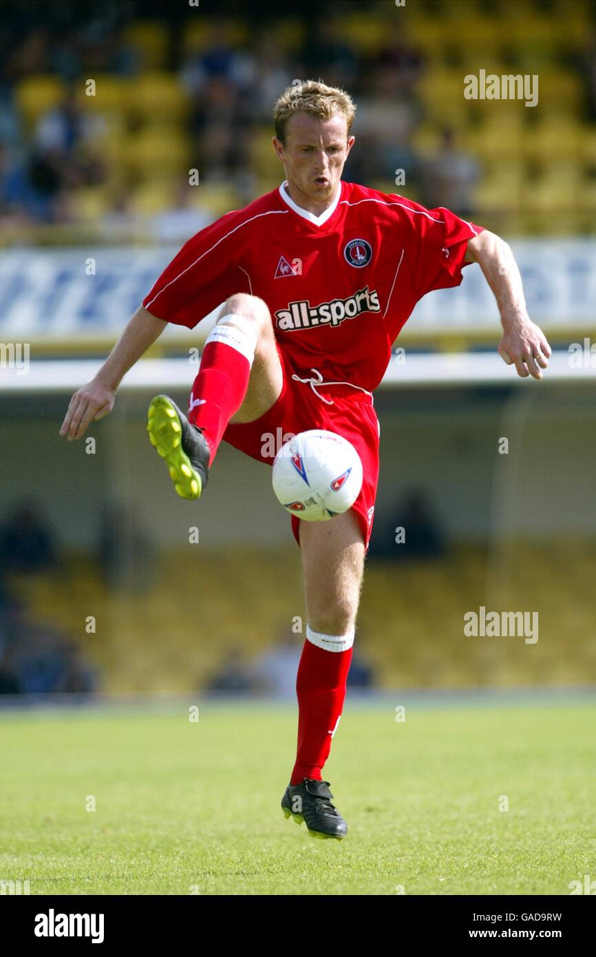 Calcio - Friendly - Southend United v Charlton Athletic Foto Stock