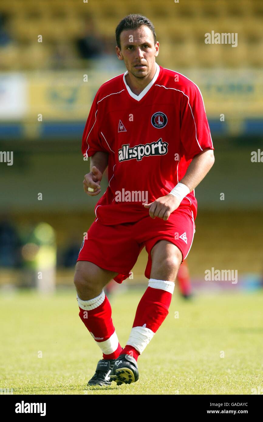 Calcio - amichevole - Southend United v Charlton Athletic. Radostin Kishishiev, Charlton Athletic Foto Stock