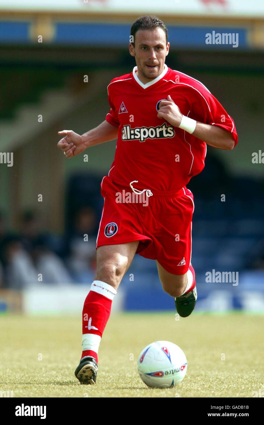 Calcio - amichevole - Southend United v Charlton Athletic. Radostin Kishishiev, Charlton Athletic Foto Stock