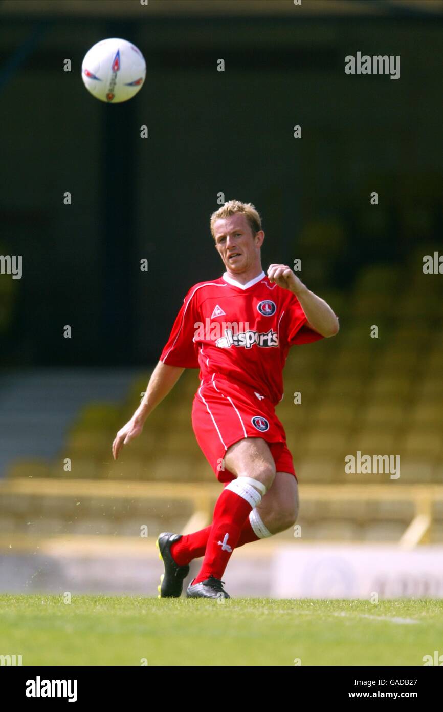 Calcio - Friendly - Southend United v Charlton Athletic Foto Stock