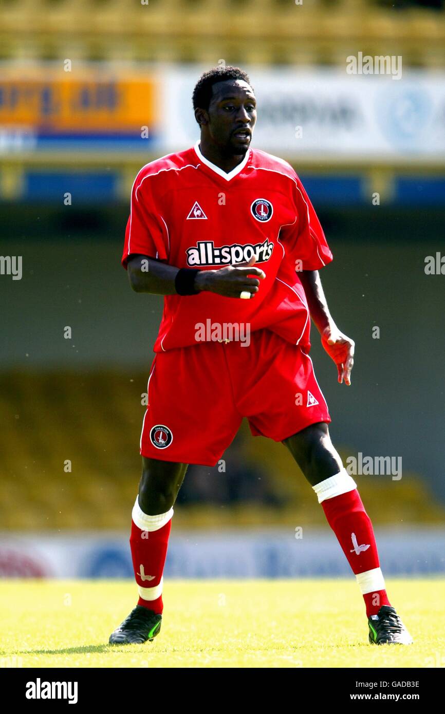 Calcio - Friendly - Southend United v Charlton Athletic Foto Stock