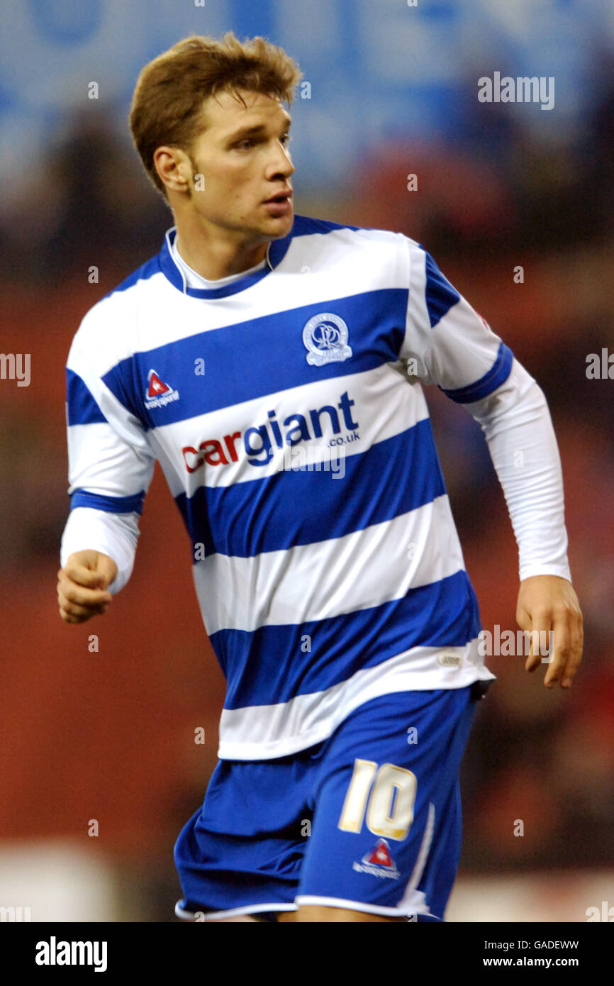 Calcio - Coca-Cola Football League Championship - Stoke City v Queens Park Rangers - Britannia Stadium. Akos Buzsaky, Queens Park Rangers Foto Stock