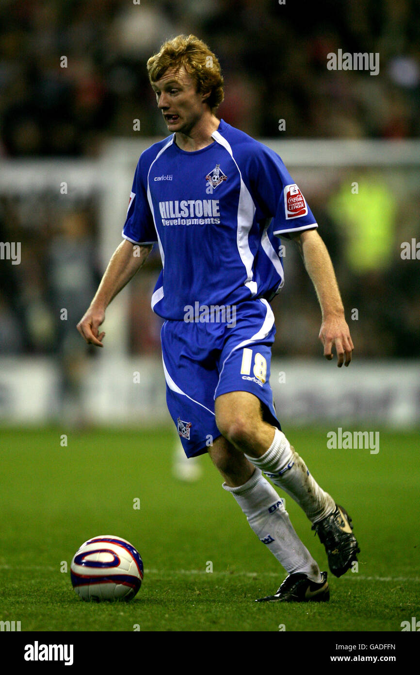 Calcio - Coca-Cola Football League One - Nottingham Forest / Oldham Athletic - City Ground. Chris Taylor, Oldham Athletic Foto Stock