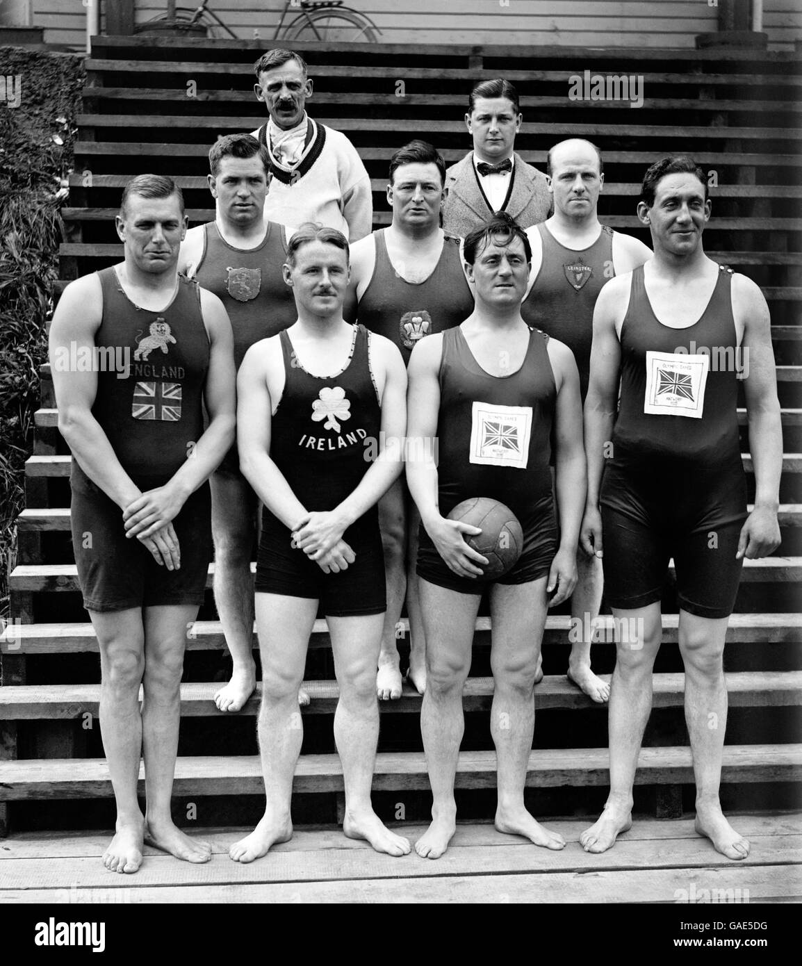 Giochi olimpici - Anversa - Pallanuoto - finale - 1920 Foto Stock