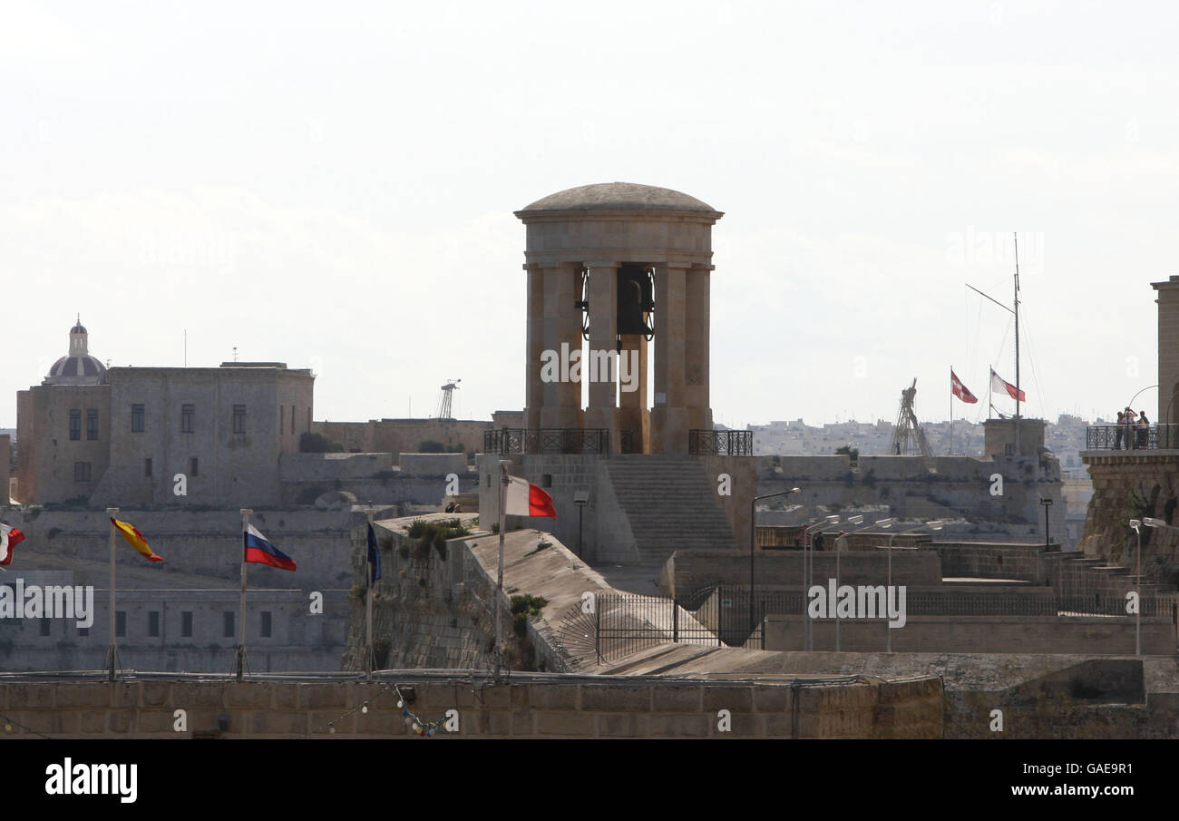 Memoriale della croce di malta george immagini e fotografie stock ad