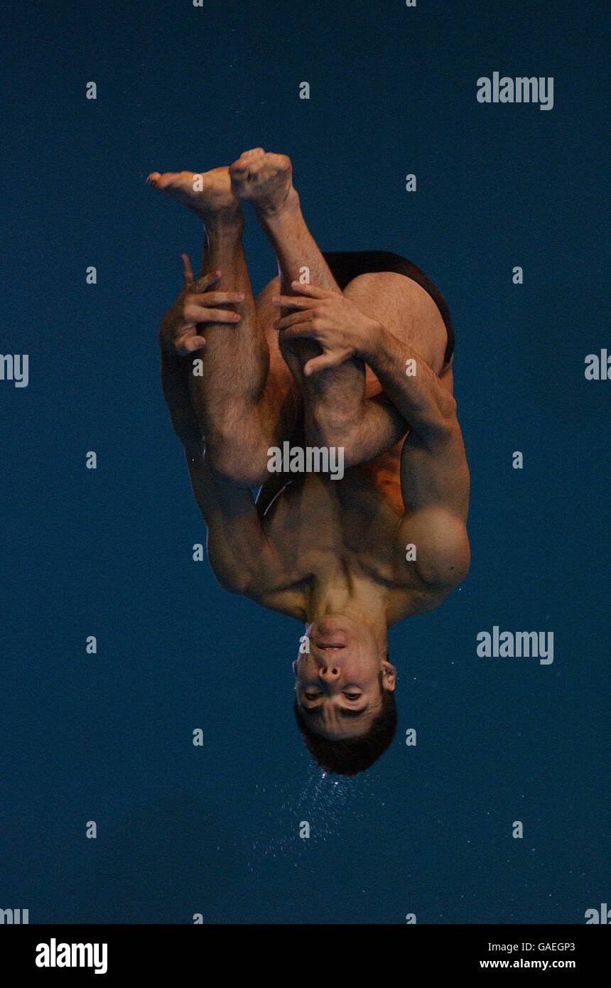 Canadese Alexandre Despartie vincitore della trampolino da 1 m maschile Foto Stock