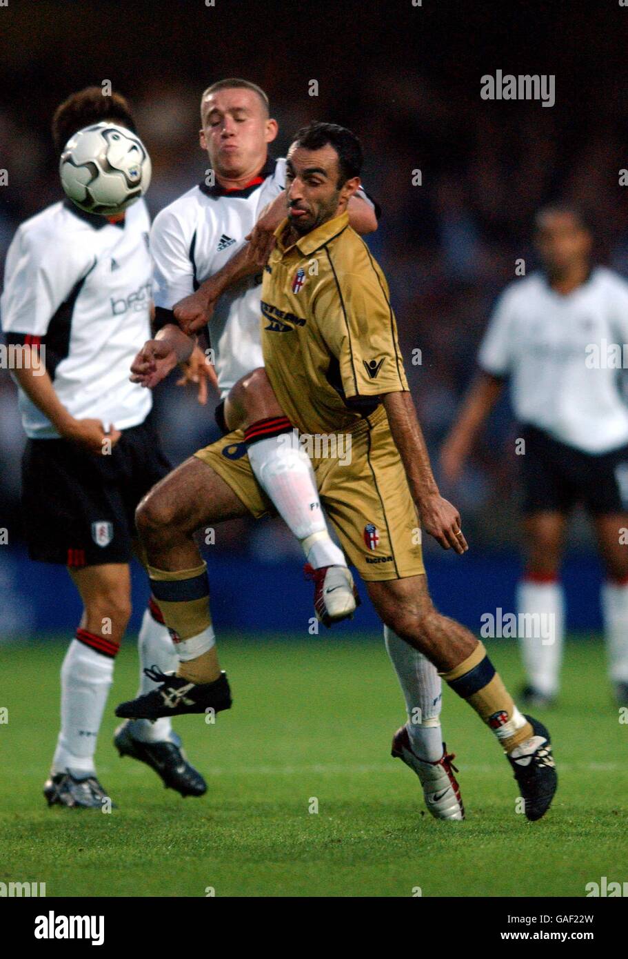 Calcio - Coppa UEFA Intertoto - finale - Seconda tappa - Fulham v Bologna Foto Stock