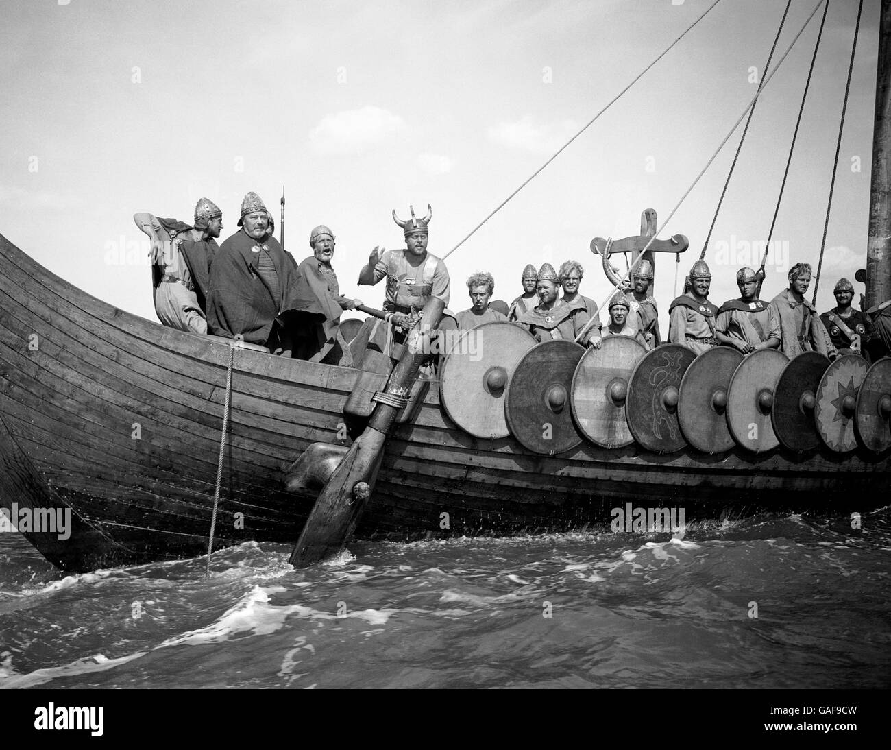 Regno Unito la rievocazione storica - i vichinghi - Broadstairs - 1949 Foto Stock
