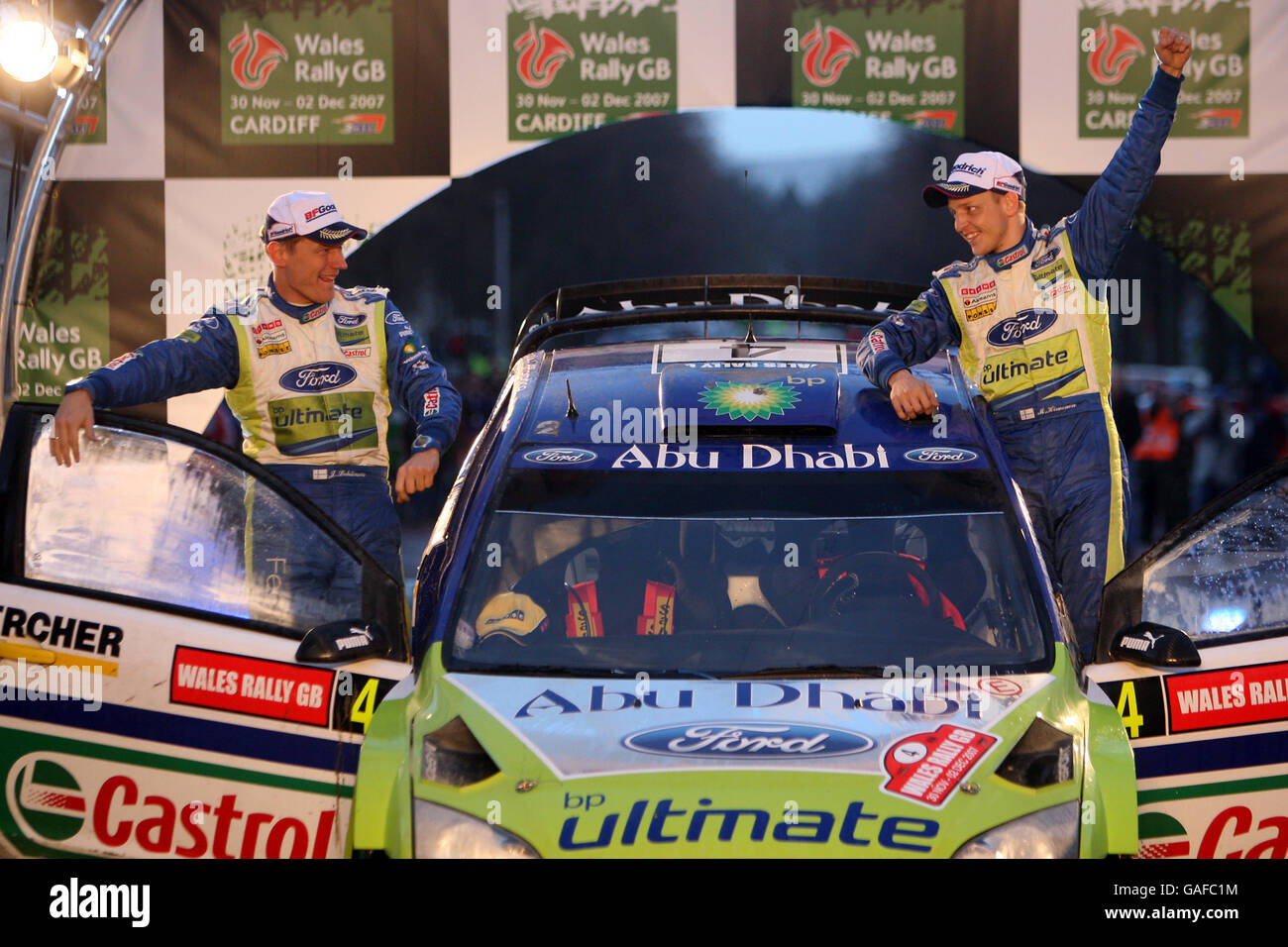 Auto - FIA World Rally Championship - Galles Foto Stock