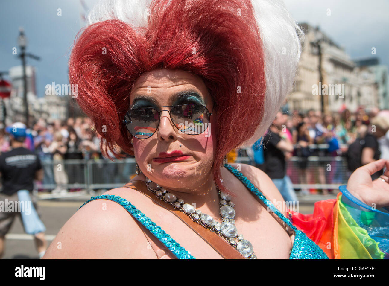 L'orgoglio di Londra 2016 Foto Stock