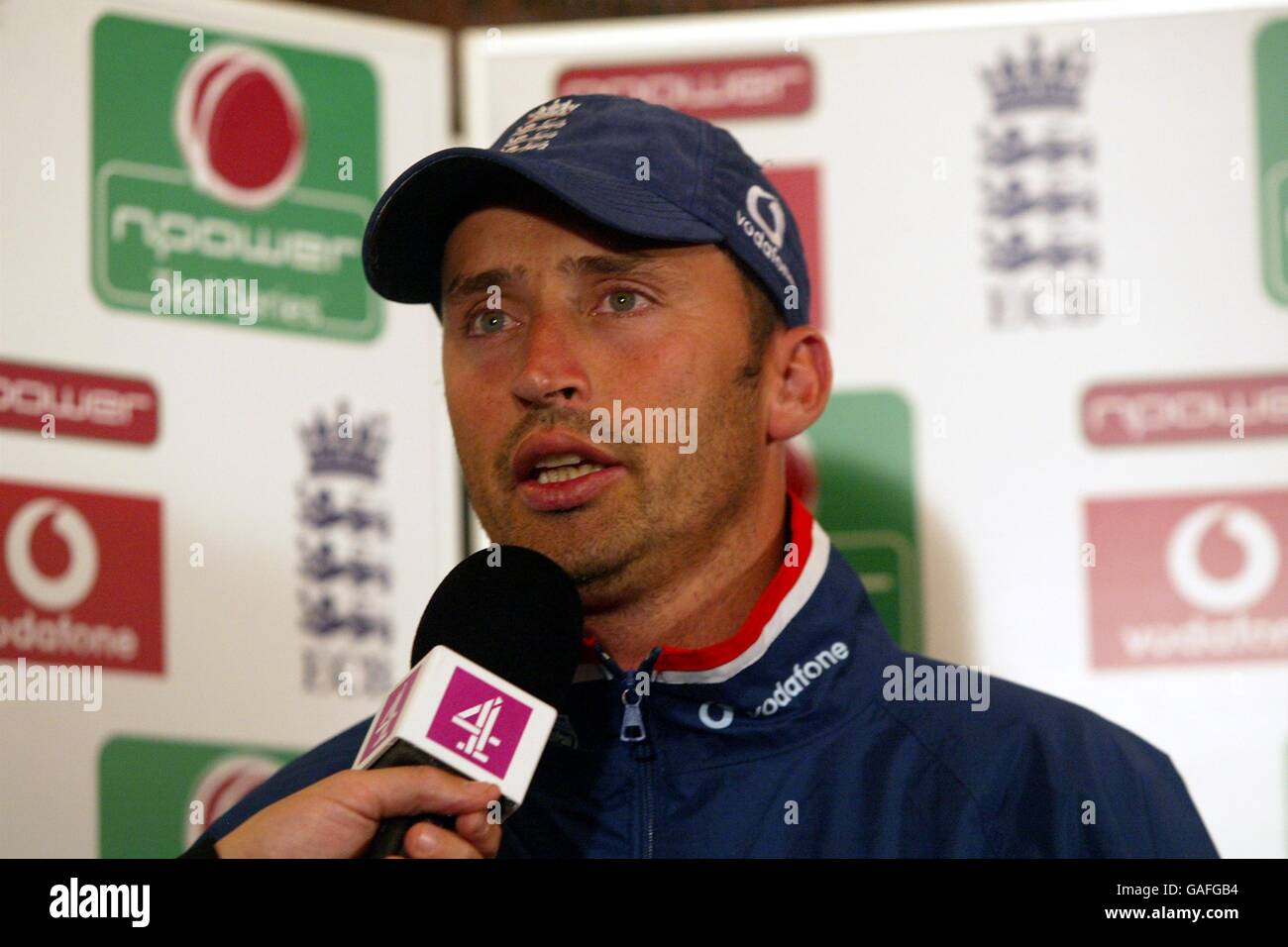 Cricket - Inghilterra v India - quarta prova npower - Final Day Foto Stock