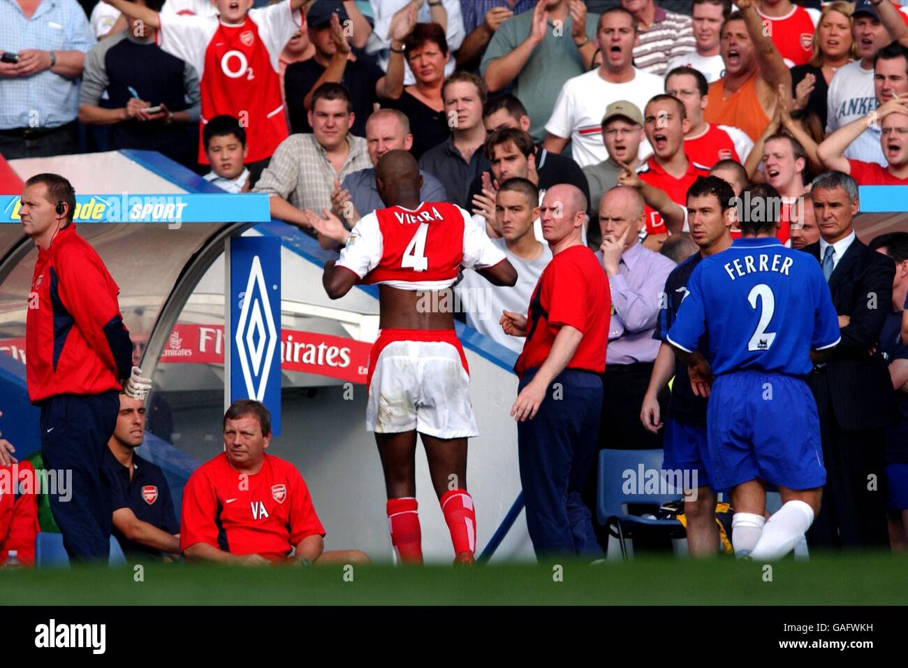 Calcio - Barclaycard FA Premiership - Chelsea v Arsenal Foto Stock